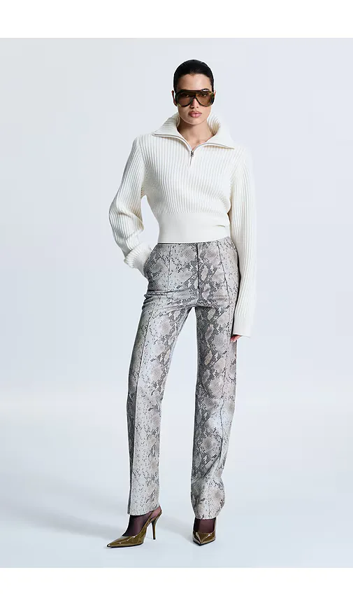Polinna Rib Half Zip by Revolve Los Angeles
