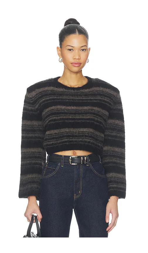 Sida Striped Pullover Sweater by Gestuz
