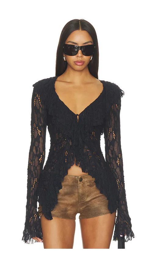 Free People Laney Cardi Top by Free People