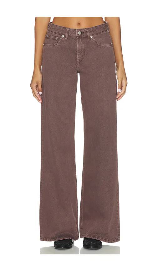 Dr. Denim Rhue Low Wide Jeans by Dr Denim