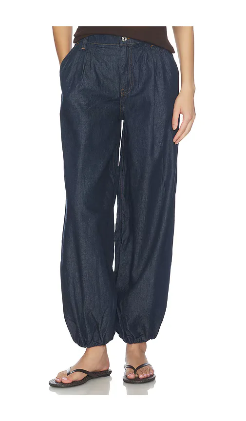 The Denim Balloon Pant by FRAME