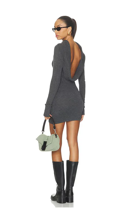 Faith Cloud Knit Turtleneck Dress by Frankies Bikinis