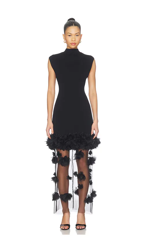 Fleura Knit Midi Dress by Aje