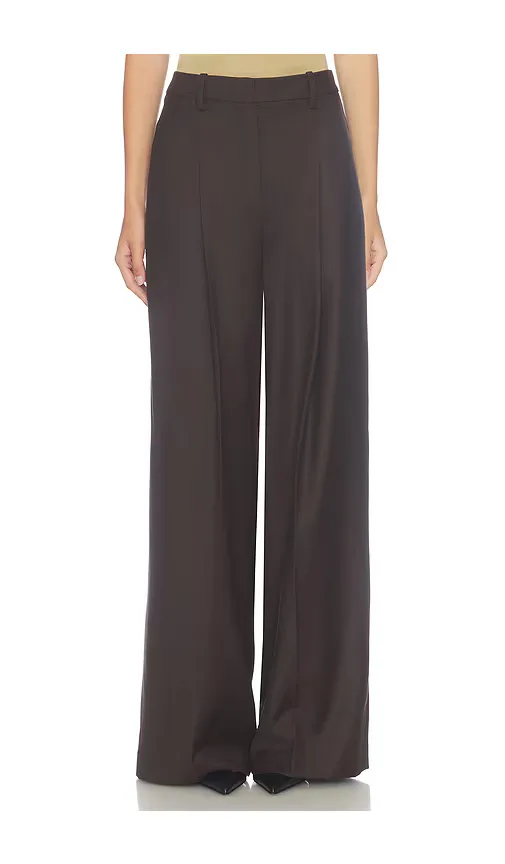 Wide Pleated Trouser