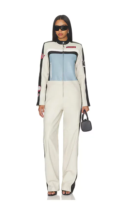 Porsche x Revolve Daytona Leather Jumpsuit by Porsche