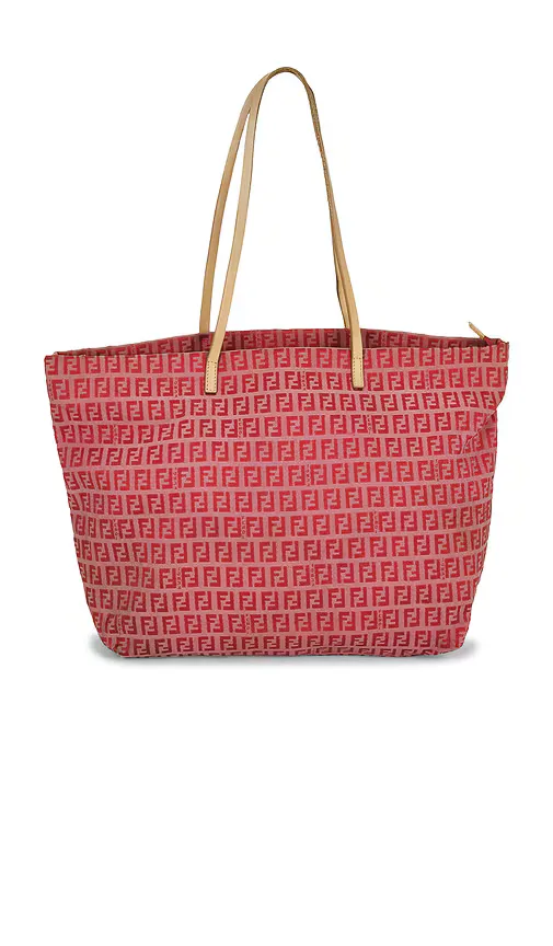 Fendi Zucchino Tote Bag by Fwrd Renew