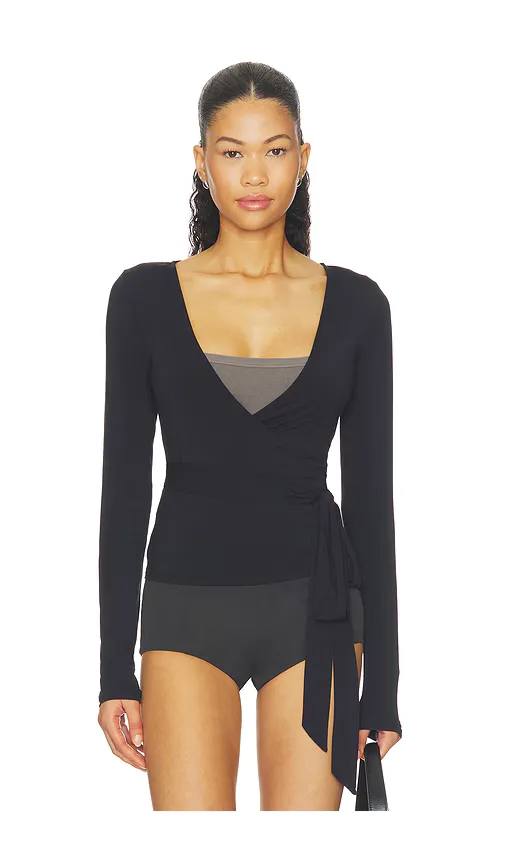 Meryl Wrap Top by Lovers and Friends