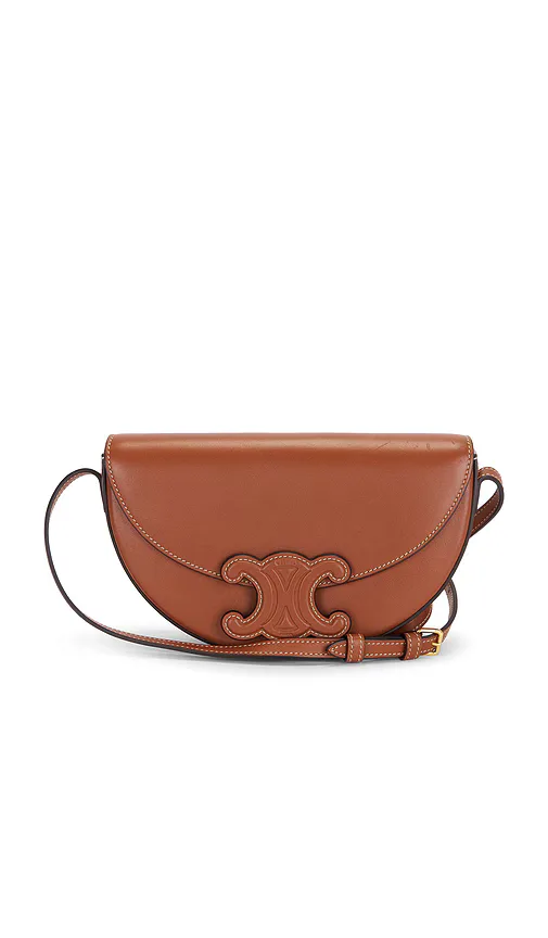 Celine Besace Cuir Triomphe Shoulder Bag by Fwrd Renew