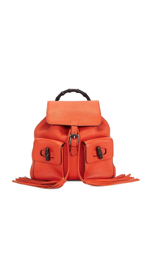 Gucci Bamboo Daily Backpack by Fwrd Renew