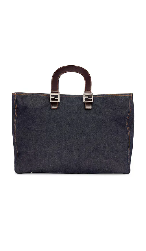 Fendi Denim Handbag by Fwrd Renew