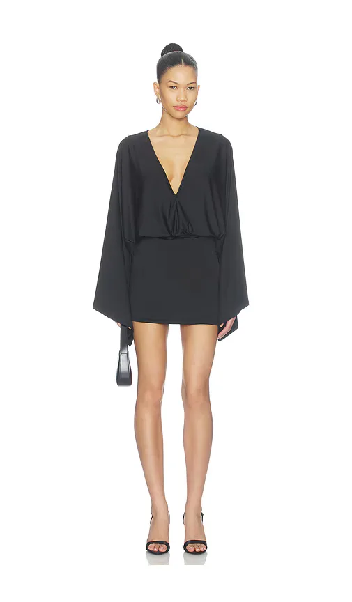 Superdown x Hannah Lizzy Leah Deep V Dress by Superdown