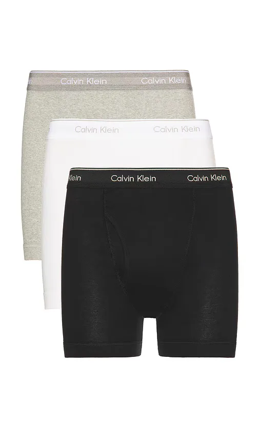 Cotton Classic Boxer Brief 3-Pack by Calvin Klein