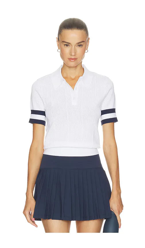 Essex Sweater Polo Top by Wilson