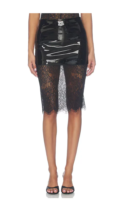 NBD x Hannah Lizzy Indrani Midi Skirt by NBD