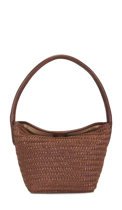 Suede Handwoven Shoulder Bag by Madewell
