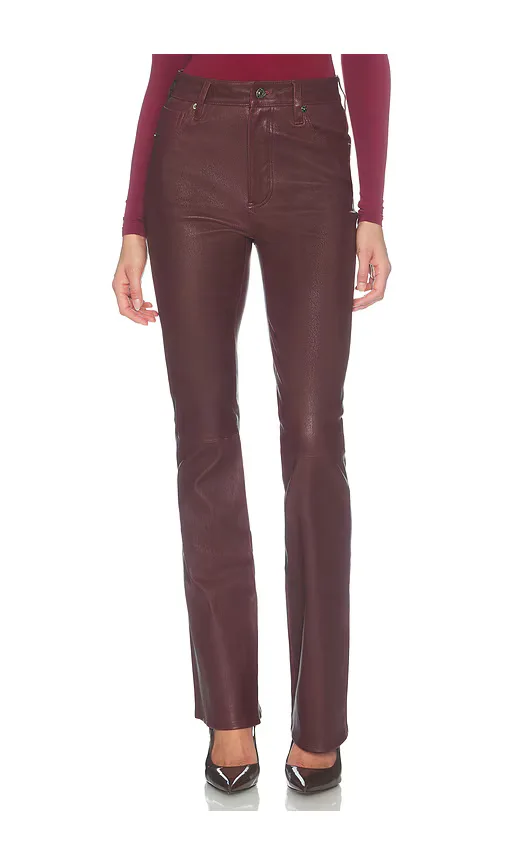 The Leather Reboot Pant by FRAME