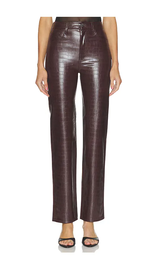 Cassie High Rise Straight Leg Pant by Pistola