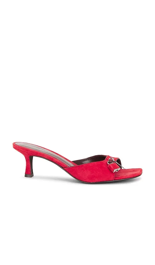 Lock Kitten Heel Sandal by Tory Burch