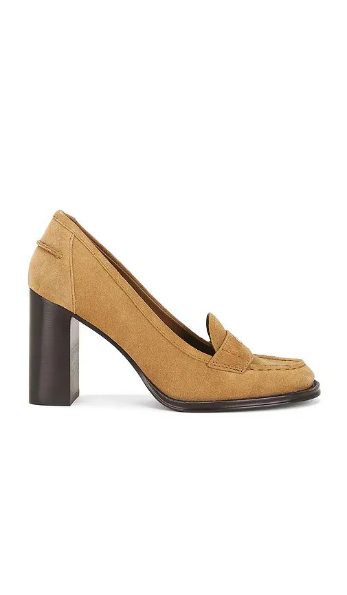 Vintage Heeled Loafer by Tory Burch
