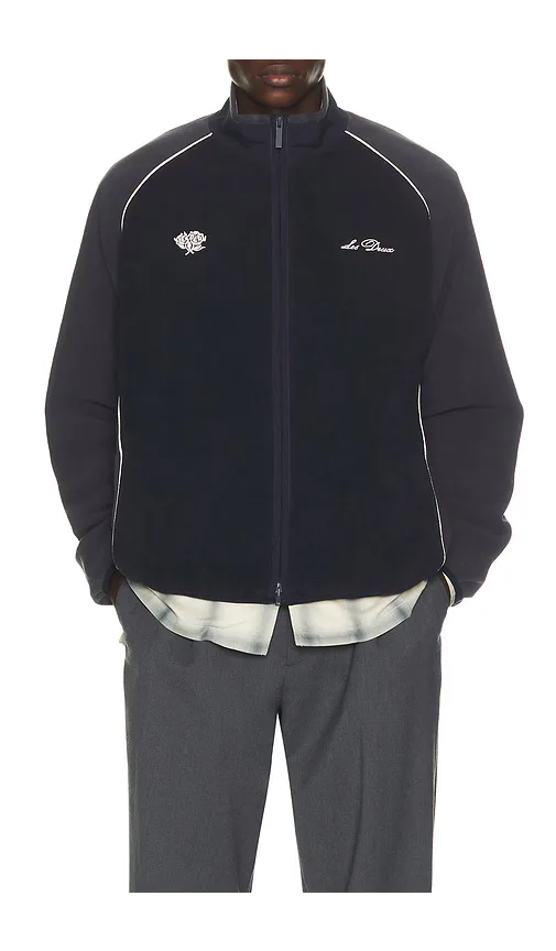Fleece Track Jacket by Les Deux