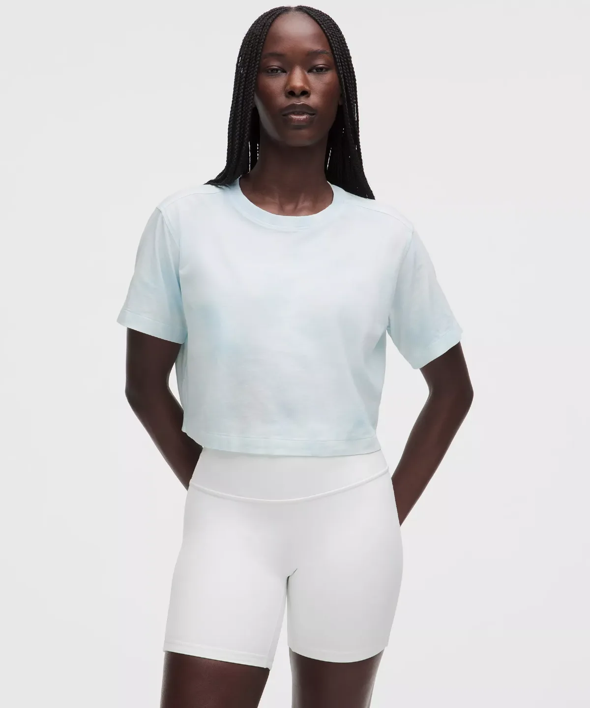 All Yours Organic Cotton-Blend Cropped T-Shirt by Lululemon