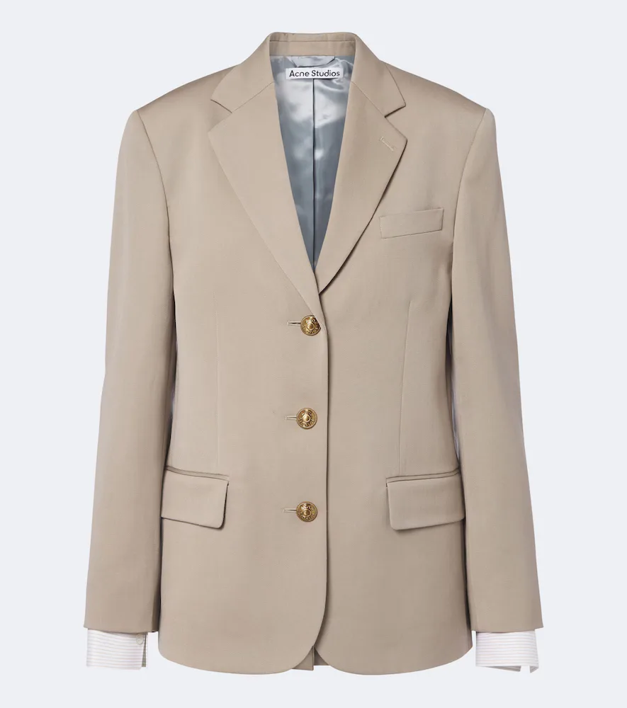 Layered Wool Blazer by Acne Studios