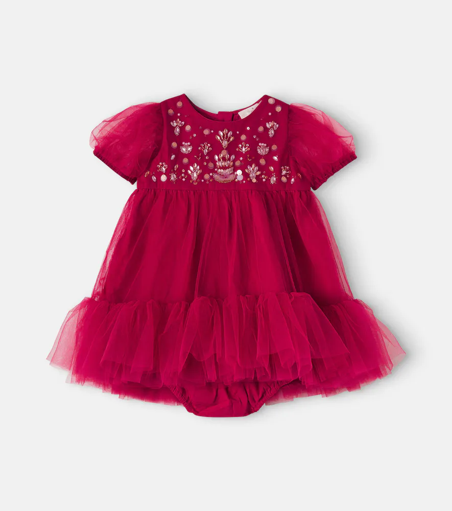 Merry More Tulle Dress and Bloomers Set by Tutu Du Monde