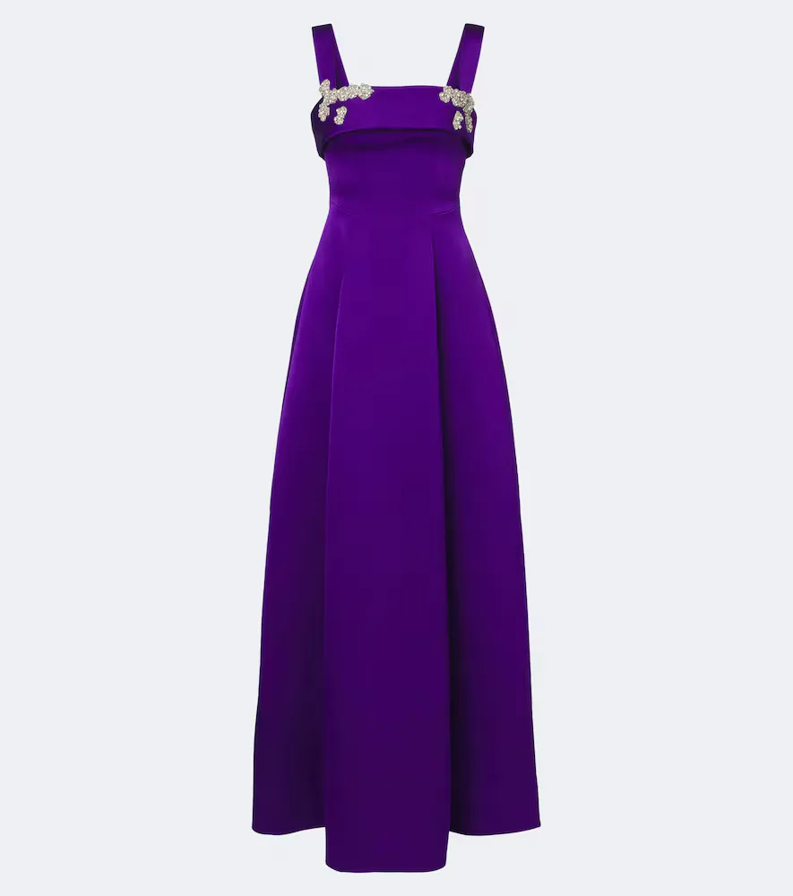 Hallie Crystal-Embellished Gown by Rachel Gilbert
