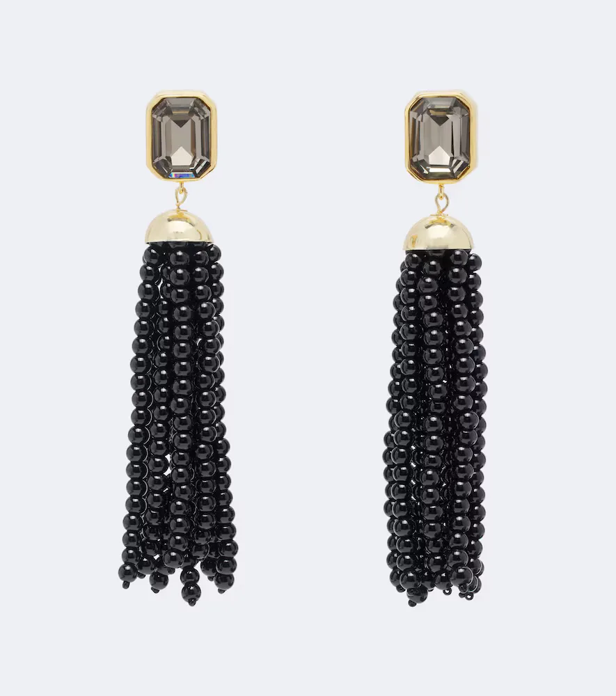 Ellison 18kt Gold-Plated Drop Earrings by BEHR