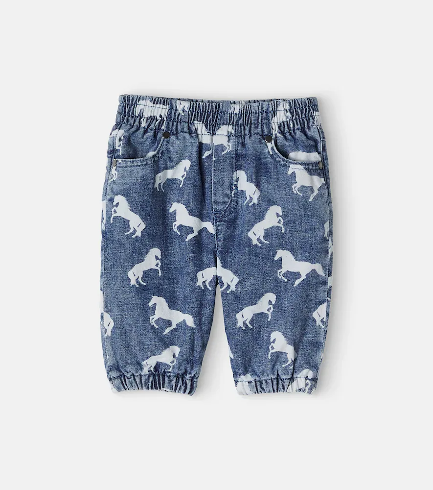 Printed Cotton Pants by Stella McCartney
