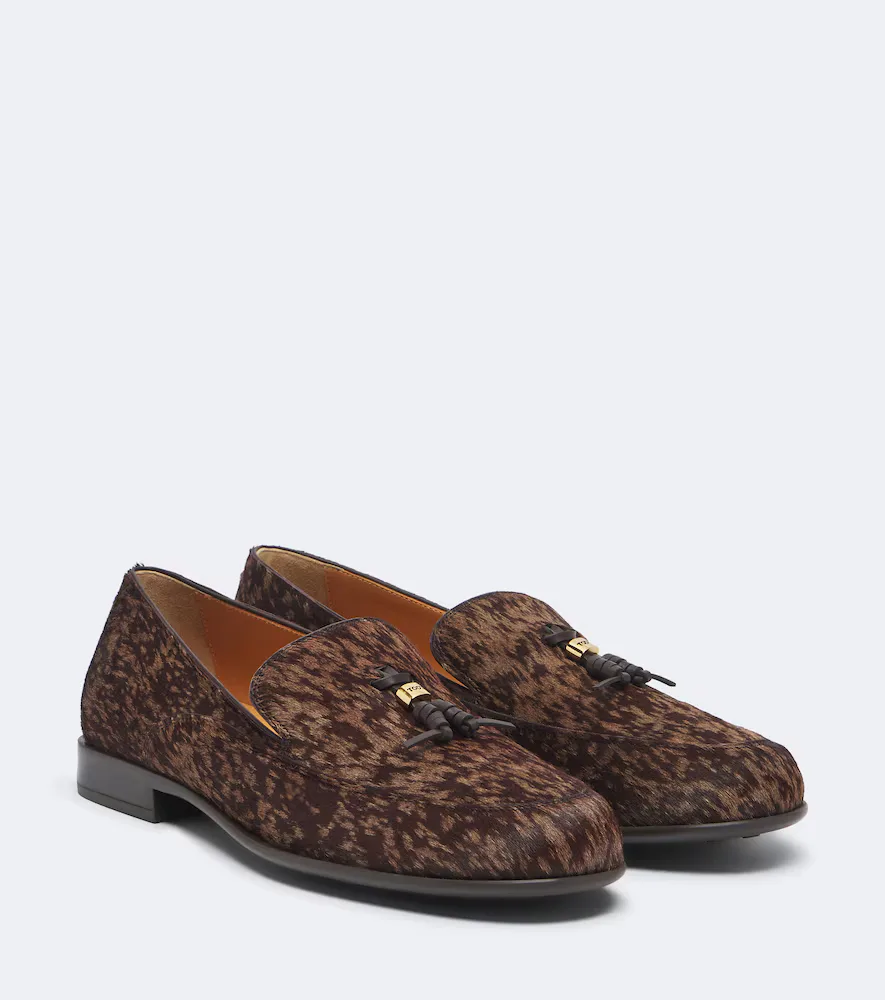 Calf Hair Loafers by Tod's