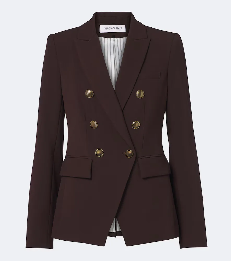 Miller Double-Breasted Blazer by Veronica Beard