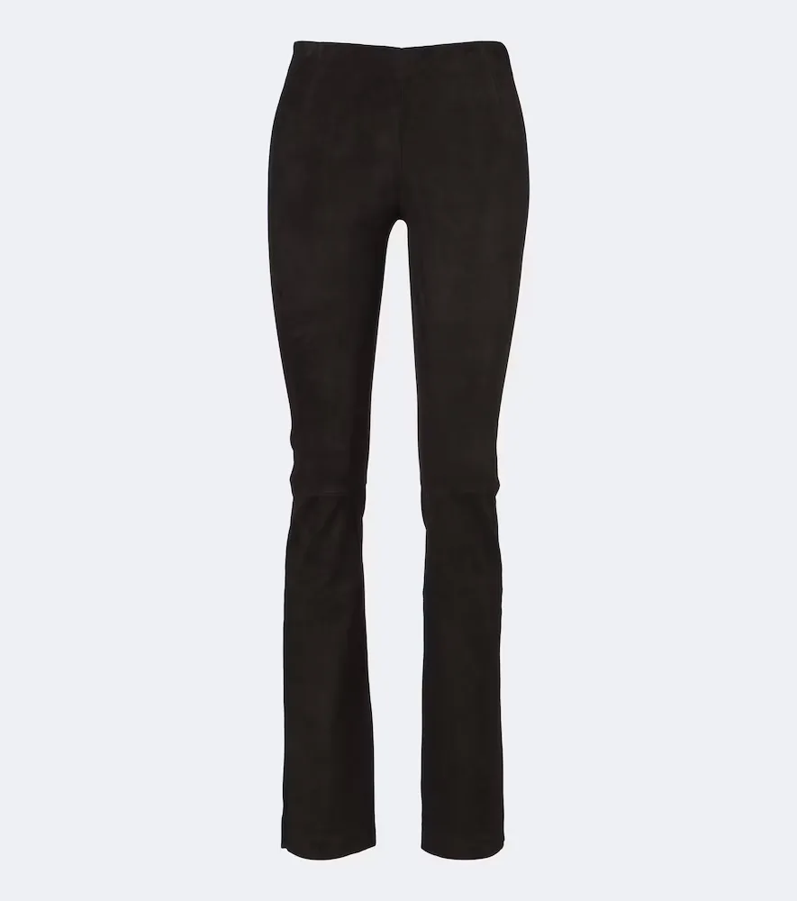 Albie Suede Straight Pants by Arma