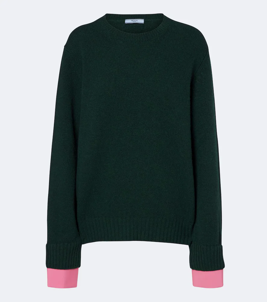 Wool and Cashmere Sweater by Prada