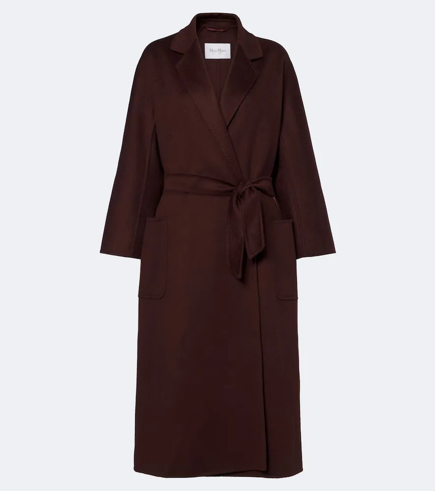 Cashmere Wrap Coat by Max Mara