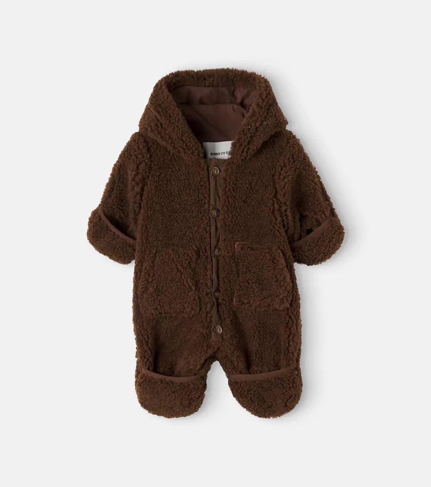Cotton Teddy Onesie by Bobo Choses