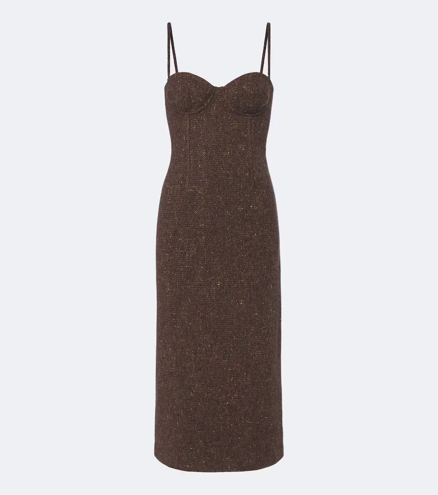 Jocey Wool and Cashmere-Blend Midi Dress by Ralph Lauren