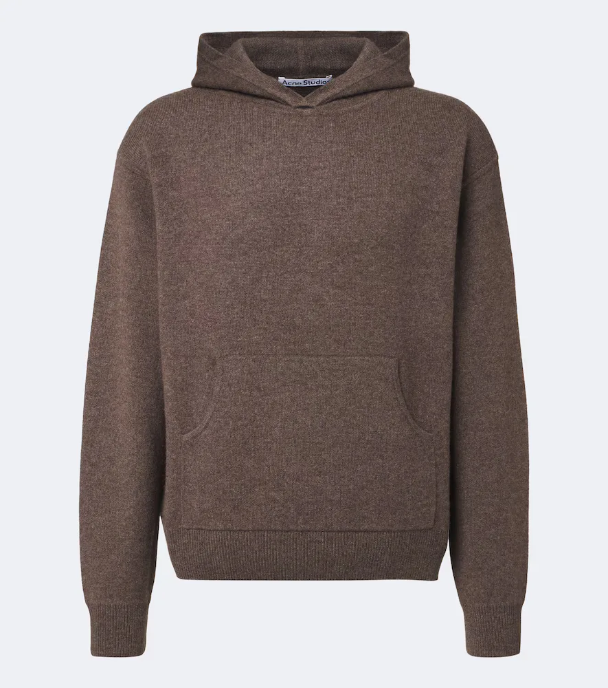 Knitted Cashmere-Blend Hoodie by Acne Studios