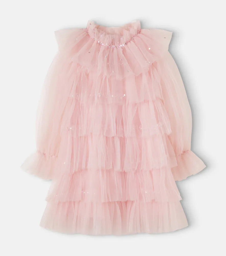 Luminous Sequined Tulle Dress by Tutu Du Monde