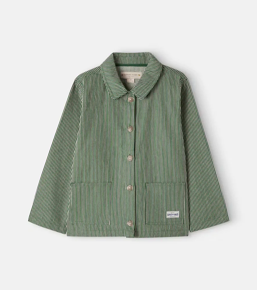 Luc Striped Cotton Twill Jacket by Konges Slojd