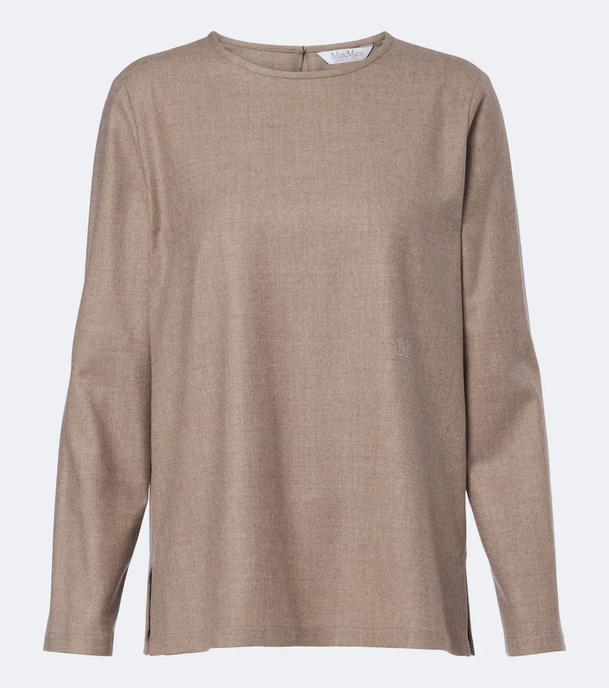 Cashmere-Blend Top by Max Mara