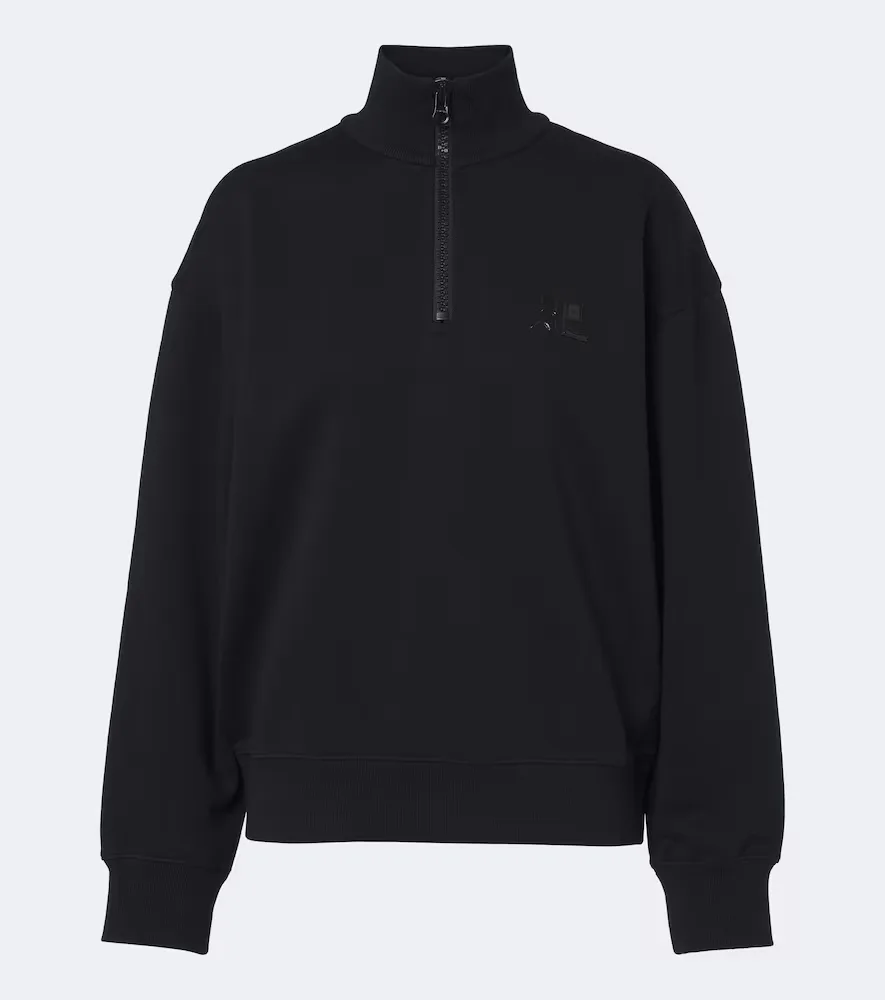 Cotton Fleece Sweatshirt by Courreges