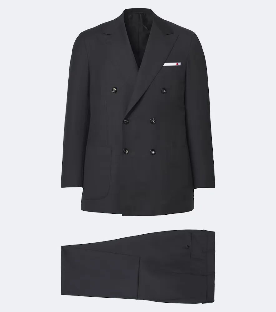 Wool Suit by Kiton