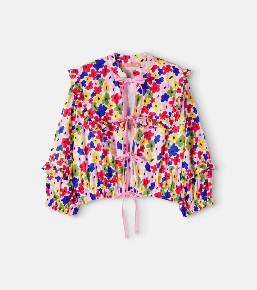 Floral Cotton Jacket by Fabula