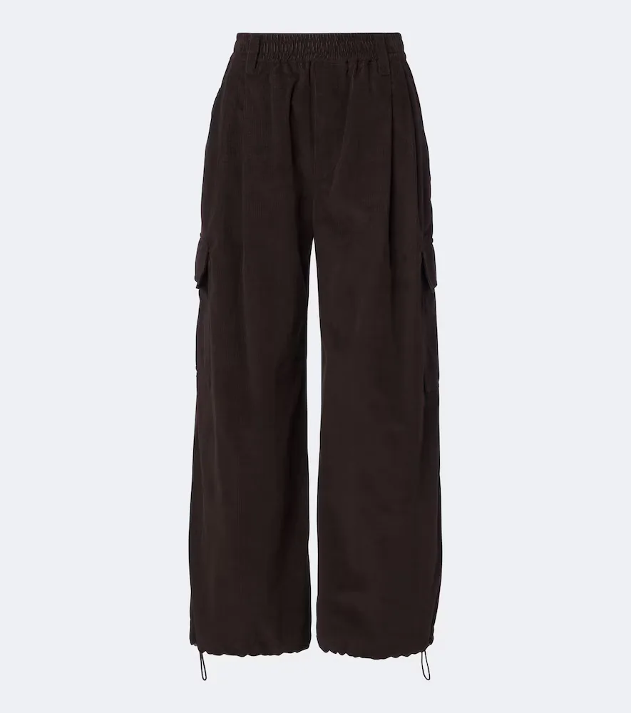 Corduroy Wide-Leg Pants by Brunello Cucinelli
