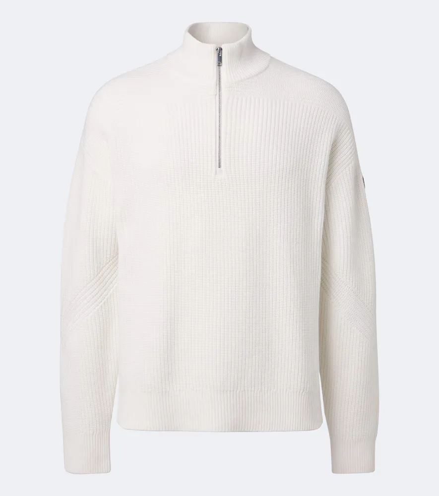 Hesyo Wool and Cashmere Half-Zip Sweater by Fusalp