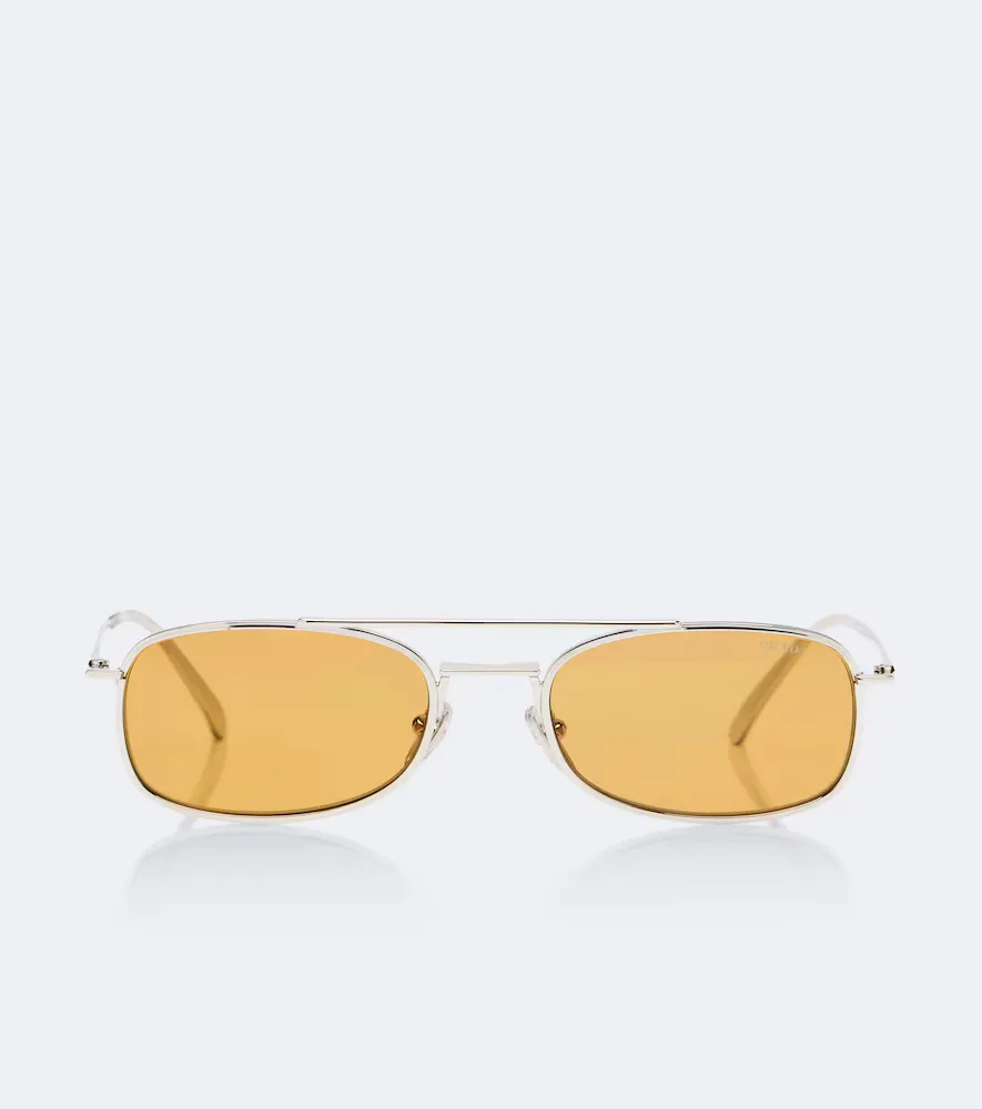 Wire Navigator Sunglasses by Prada