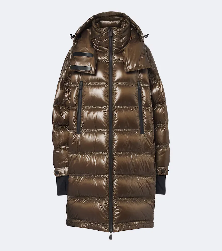 Grenoble Rochelairs Hooded Down Coat by Moncler