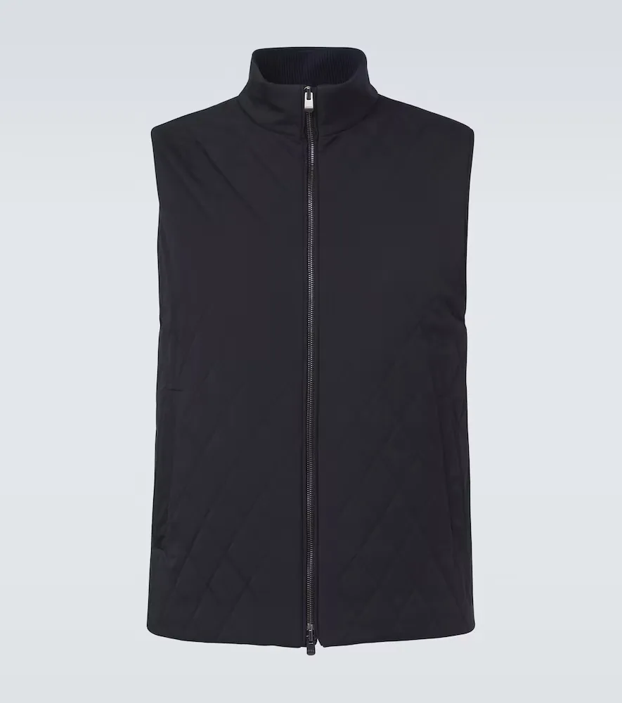 Quilted Vest by Agnona