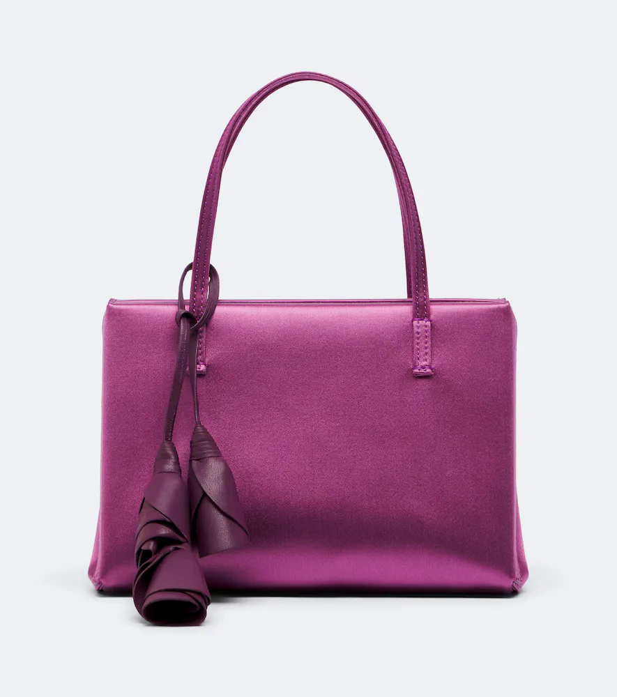 Barbara Satin Top-Handle Bag by Magda Butrym